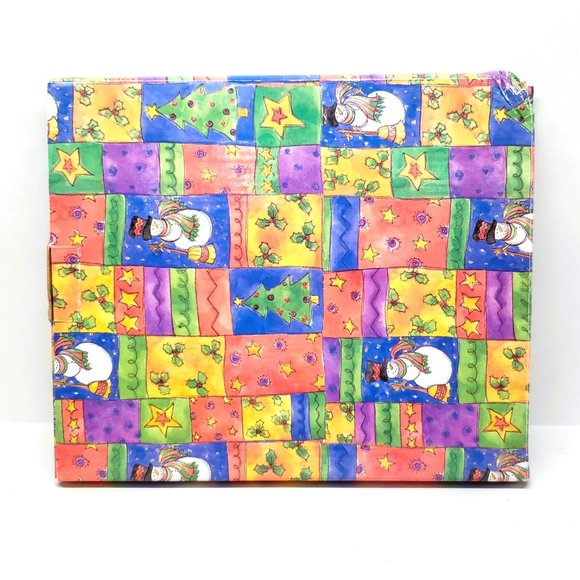 Sango Sweet Shoppe Christmas Cheese Tray Plate Knife Set Sue Zipkin Snowman Box - Picture 6 of 7